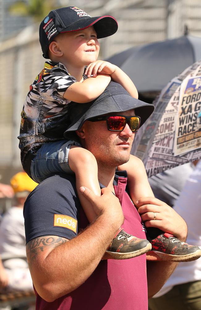 Kallan and Zorko Foster. Picture: Glenn Campbell