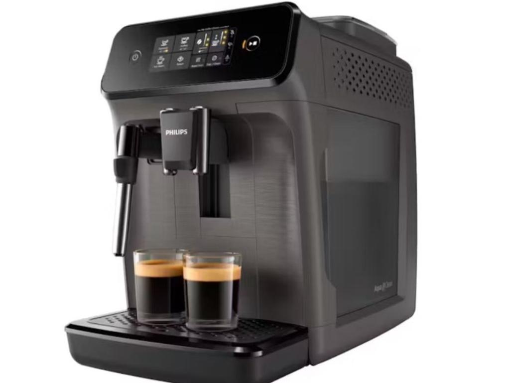 The Philips 1200 Series Classic Automatic Coffee Machine is down to just $398. Picture: Harvey Norman