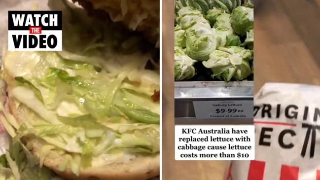 Outrage over KFC lettuce move