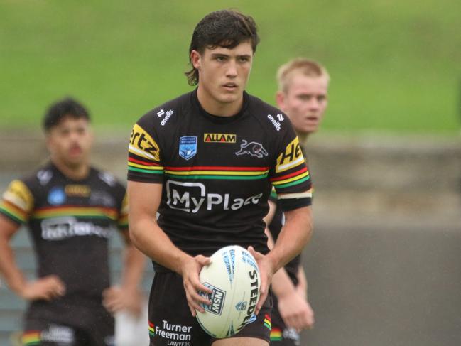 Jett Cleary playing for Penrith’s SG Ball side this year. Picture: Warren Gannon Photography.