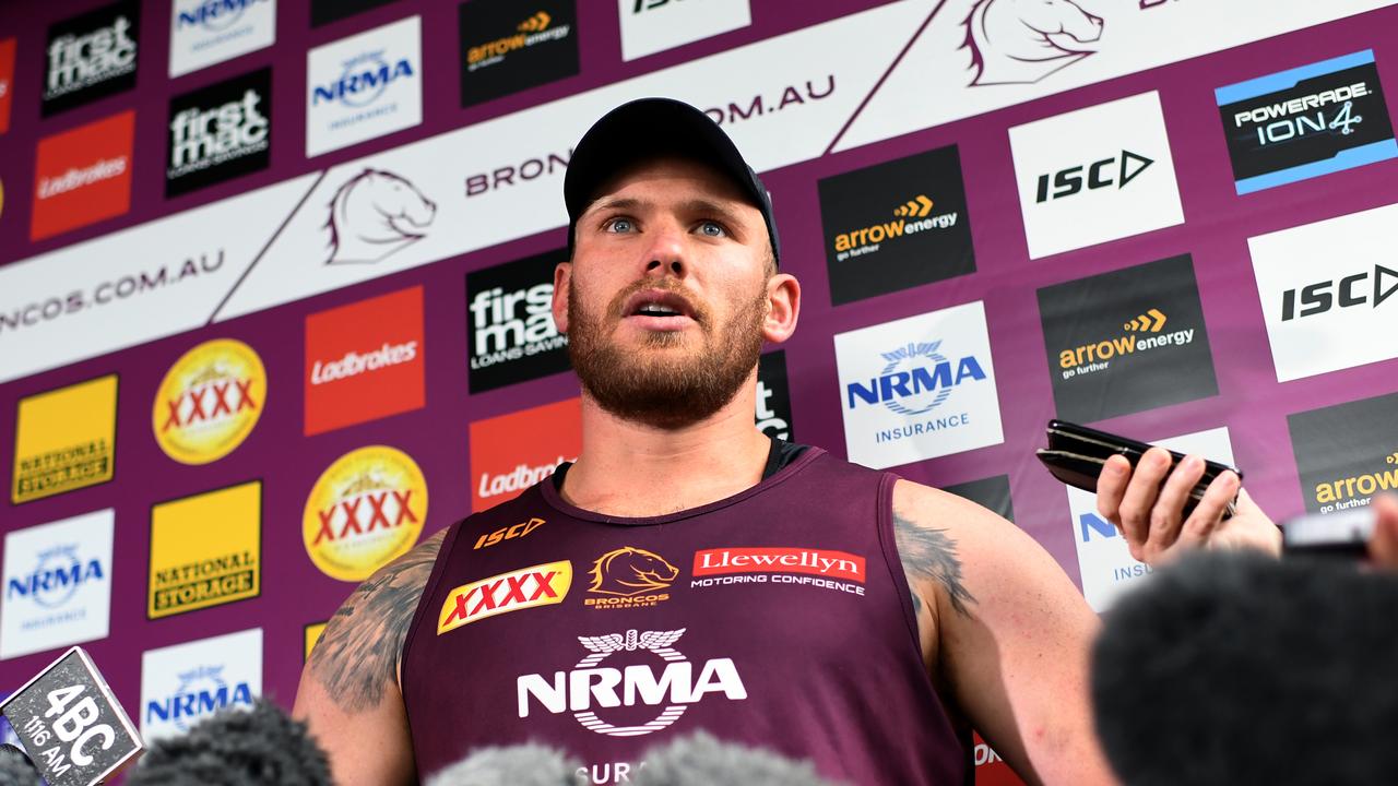 Brisbane Broncos player Matt Lodge