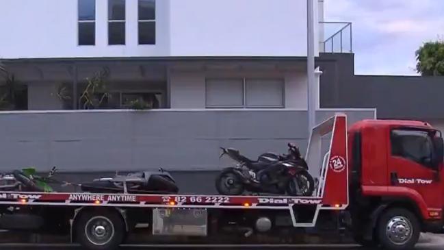 Police are investigating a serious crash believed to be linked to a street fight at Henley Square. Picture: 7NEWS