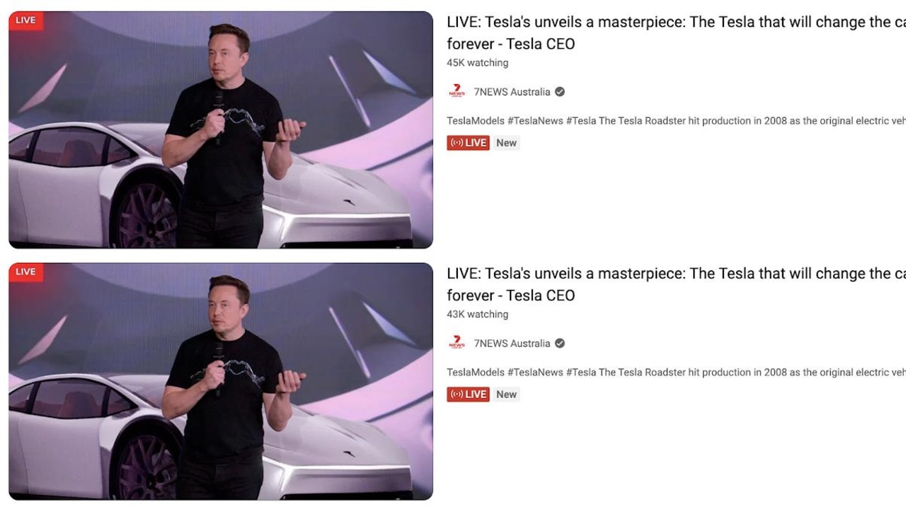 Channel Seven hit by bizarre Elon Musk AI hack