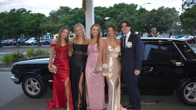 Students at the 2024 Nambour Christian College formal.