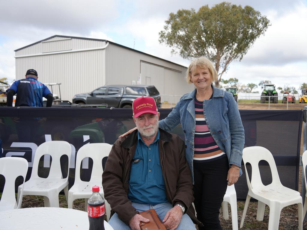 Warren and Ellie Brown at Farm Fest 2025