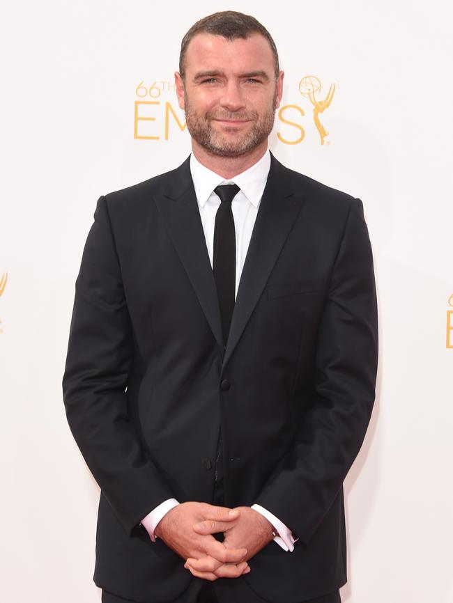 Liev Schreiber attends the 66th Annual Primetime Emmy Awards.