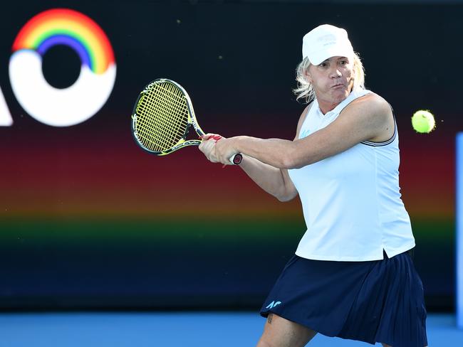 It’s the fifth year that the Australian Open has hosted its Pride Day. Picture: NCA NewsWire / Josie Hayden