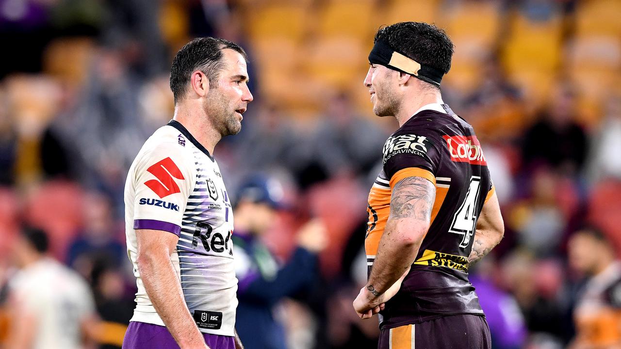 Cameron Smith speaks to Darius Boyd