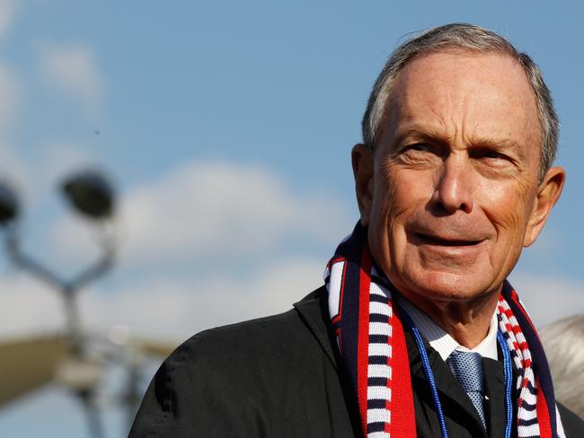 There is a growing expectation that New York City Mayor Michael Bloomberg will enter the race from the US Presidency. Picture: Mike Stobe / Getty Images for New York Red Bulls / AFP