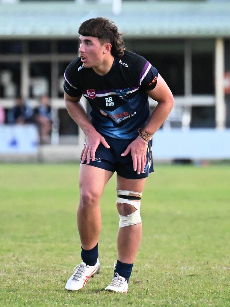 Zac Garton playing for Caloundra SHS in the Langer Trophy. Picture: Kylie McLellan