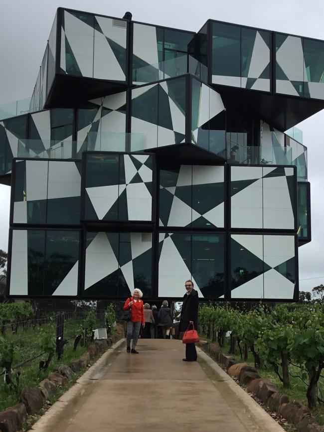 Visitors to the Festival for Modern Ageing ZestFest 2018 were attracted to The Cube at d'Arenberg Winery, McLaren Vale. Picture: Supplied