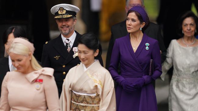 It is another example of her understated formal ensembles. Picture: Getty Images