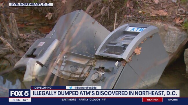 Over A Dozen Discarded Atms Discovered In Dc Creek Au — Australias Leading News Site 8167