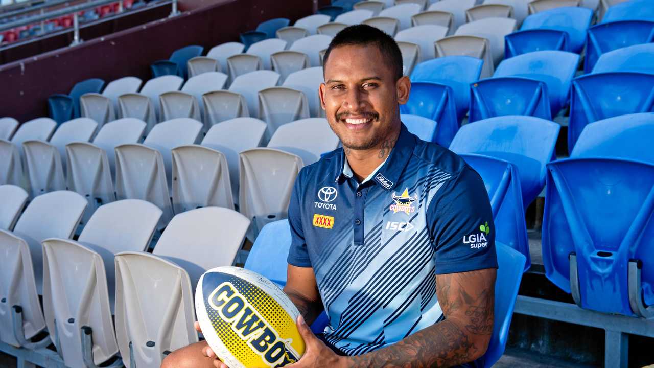 Ben Barba before he was deregistered from the NRL. Picture: Emma Murray