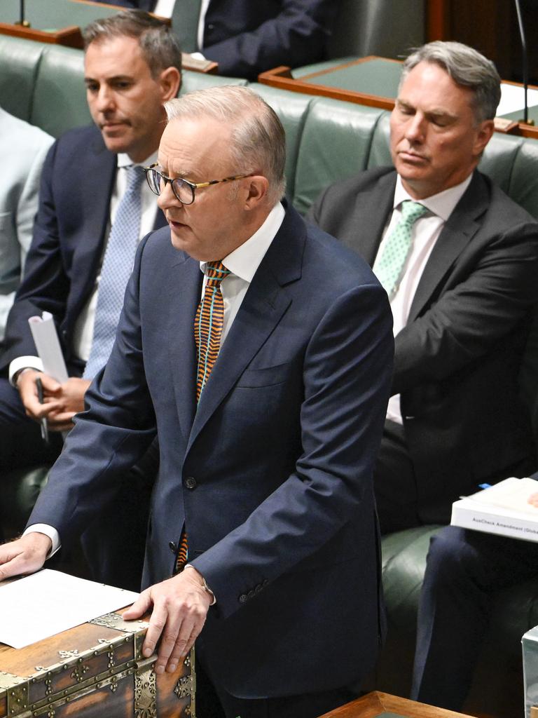 Prime Minister Anthony Albanese at Parliament House in Canberra. NewsWire / Martin Ollman