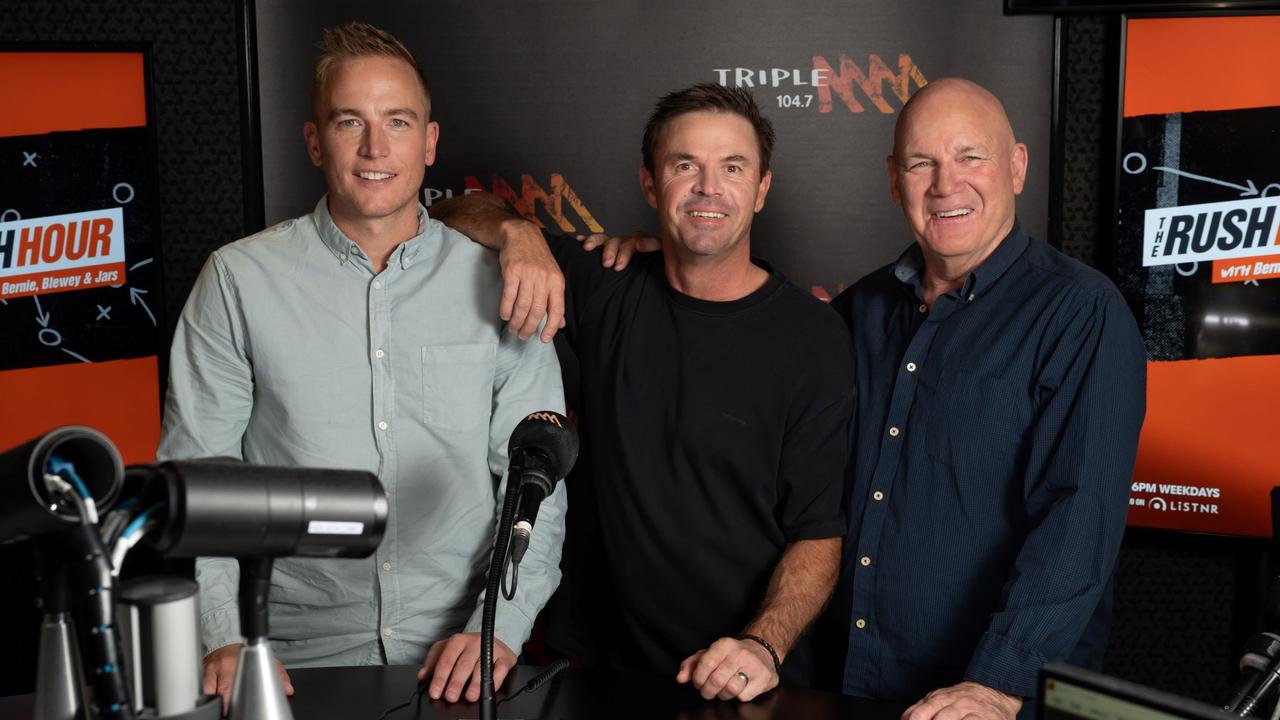 Triple M’s The Rush Hour with Bernie, Blewey &amp; Jars. Picture: Supplied.