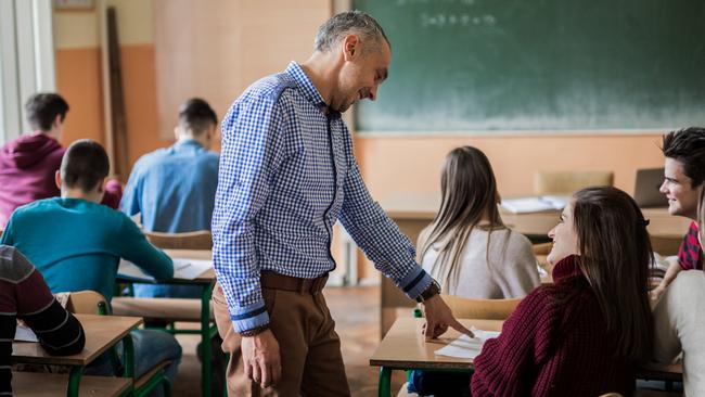 A national study made the sobering prediction that we will run out of male teachers in the next 40 years. Picture: iStock