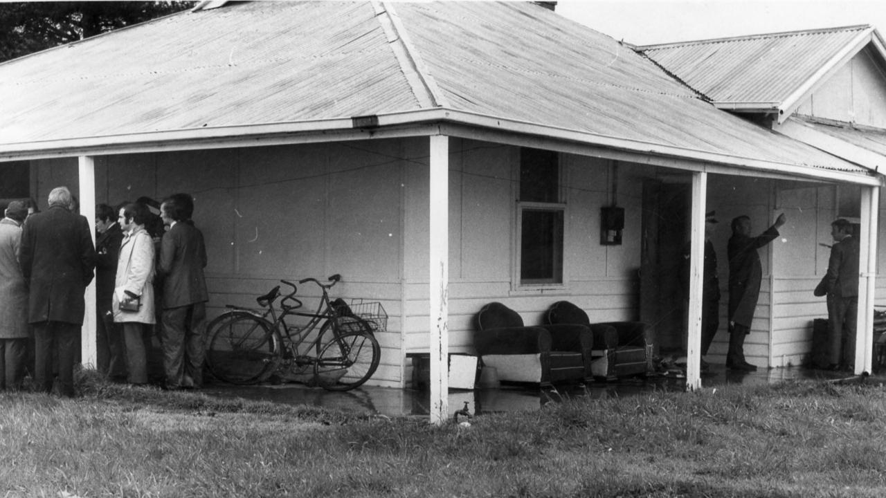 The scene of a mass murder at Hope Forest in 1971 where a father killed ten of his family members.