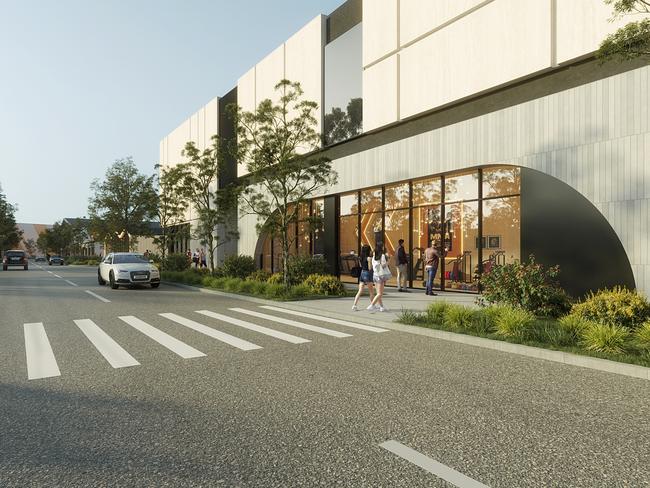 The businesspark could include a hotel, conference centre, shops and a gym. Picture: supplied