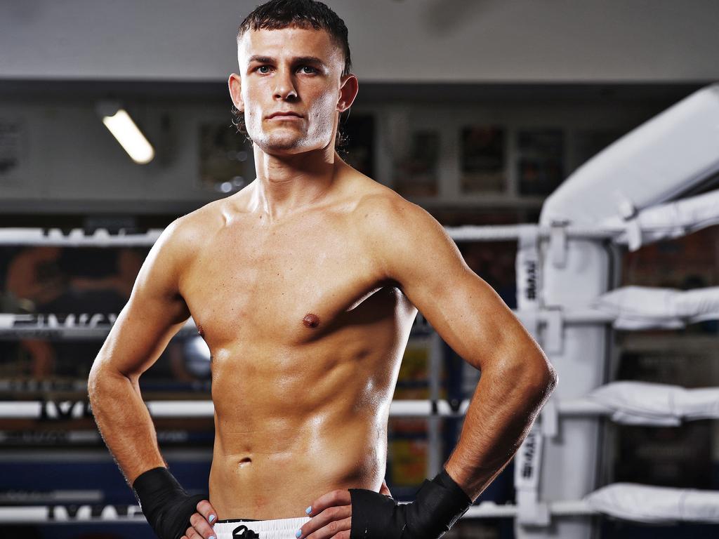 Harry Garside is very much a new age boxer. Picture: Sam Ruttyn