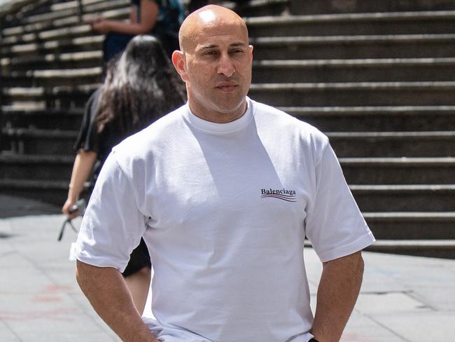 SYDNEY, AUSTRALIA - NewsWire Photos January 21, 2021: Tarek Zahed leaving the Downing Centre, Sydney. Picture: NCA NewsWire / James Gourley