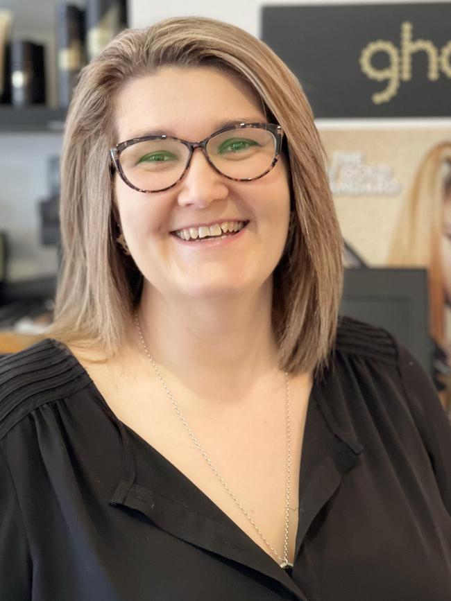 Lara Krause from Elite Hair Design has been voted as Dalby's best hairdresser for 2021. Picture: Contributed