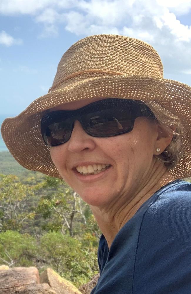 Clare Newton, executive director of remote health services in Mount Isa, was on holiday on Magnetic Island when she got the news that she had a “serious, a stage two melanoma”. Stage three melanoma means the cancer cells have metastasized and spread to nearby lymph nodes. Picture: Supplied