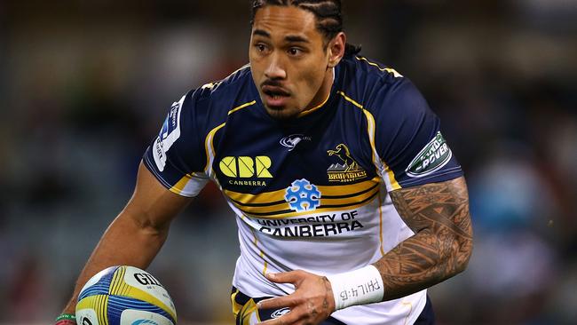 Joe Tomane came off the bench for the Brumbies against the Force last weekend.