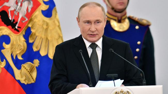 Vladimir Putin. Picture: AFP.