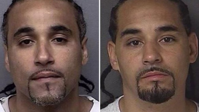 Richard Anthony Jones, left and his lookalike Ricky, on the right. Picture: Kansas City Police Department