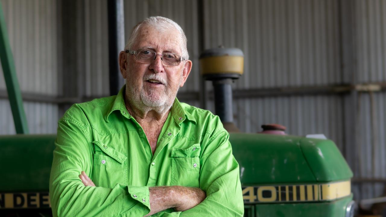 Springvale Four farmer Doug Browne is one of four farmers who campaigned against Arrow Energy's plans to drill 14 gaswells on farms in Springvale. Photo: Lock the Gate.