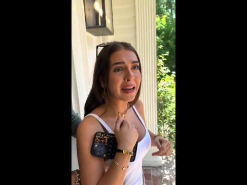 16-year-old bursts into tears over new car