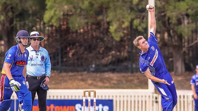 Ben Taylor playing for Bankstown. Pic: Supplied.