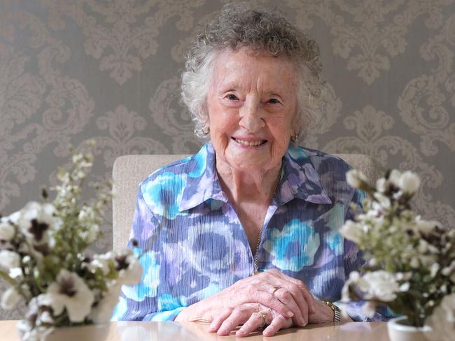 Betty Courtney 100th birthday (actual birthday is 11/01/2025) at 4pm at Bannockburn aged care centre. Picture: Mark Wilson