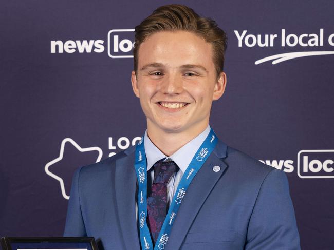 Local Sports Star Awards night at Bankstown Sports Club. Winner Liam Christie 16, Kellyville Ridge. Photographed 30th October 2018.  (AAP IMAGE/Matthew Vasilescu)