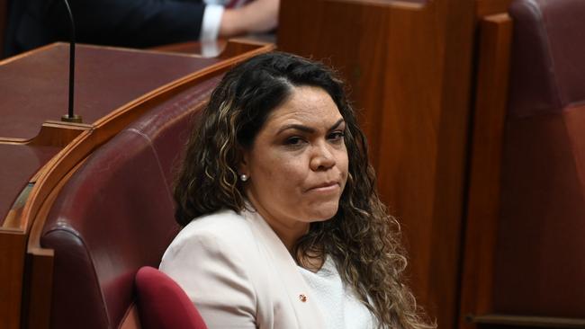 Senator Jacinta Nampijinpa Price also criticised the Northern Territory Labor government for being 'soft on crime'. Picture: NCA NewsWire / Martin Ollman