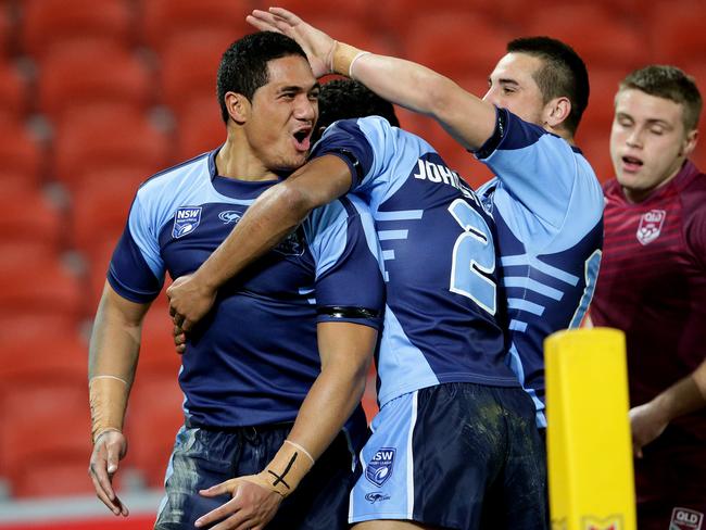 Sione Mata'utia played for the NSW U18s in 2013 and 2014. Picture: Adam Head