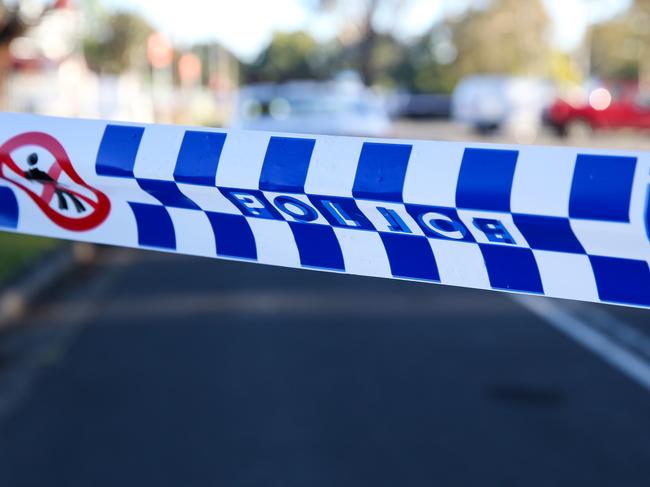 SYDNEY, AUSTRALIA - NEWSWIRE PHOTOS June 14 2022: A general stock image of a Police tape in Sydney. Picture NCA Newswire/ Gaye Gerard.