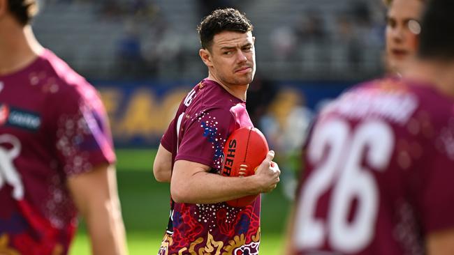 Lachie Neale has gone off the boil. Picture: Daniel Carson/AFL Photos via Getty Images