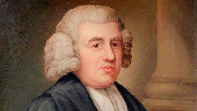 Former slave ship captain John Newton delivered the words of Amazing Grace as a sermon on January 1, 1773. Picture: Cowper and Newton Museum