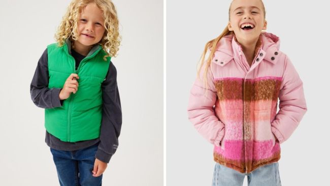 Gap kids hot sale puffer jacket