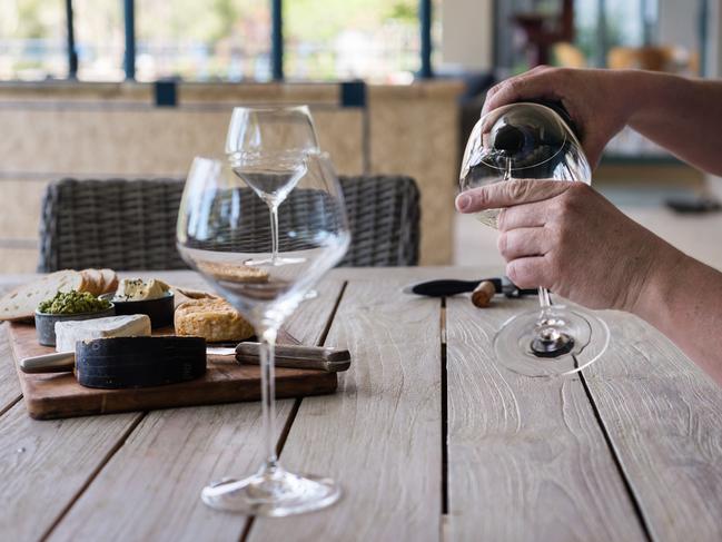 Larder &amp; Vin’s classic grazing boards are a great accompaniment to one of the fine wines on offer at the establishment. Picture: Supplied by Larder &amp; Vin