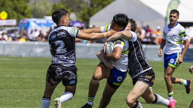 U17s boys Koori Knockout grand final, La Perouse Panthers vs Bundjalung Baygal Warriors. Picture: Andrea Francolini