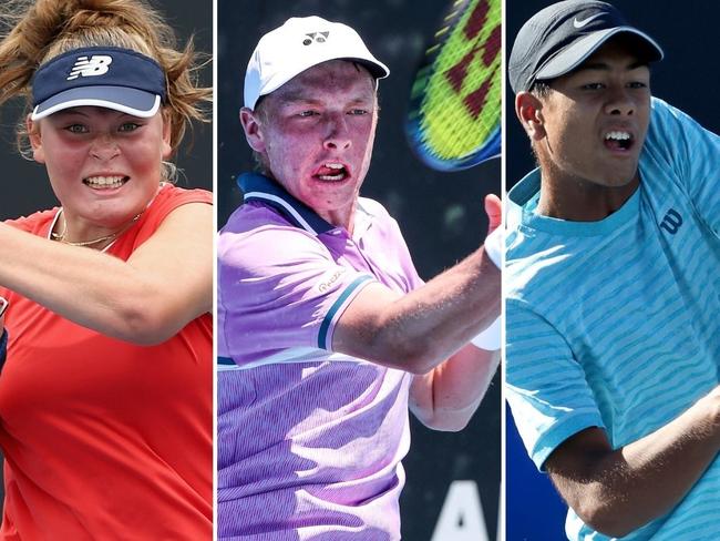 Acing it: SA tennis young guns on track to be our next Ash Barty