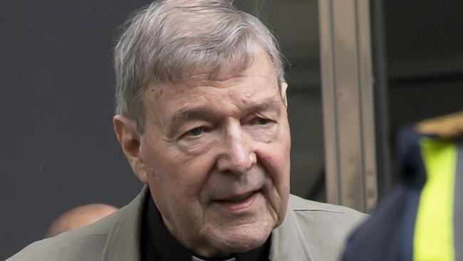 On Wednesday, Cardinal George Pell attended court for the first of his two day appeal. Picture: AP/Andy Brownbill