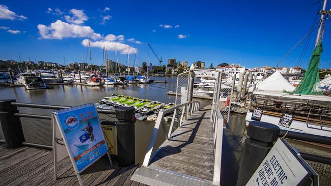 The Dockside marina.