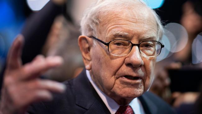 Warren Buffett’s Berkshire Hathaway Inc. is betting on some of the largest firms chasing a Covid-19 vaccine. Picture: Johannes Eisels / AFP