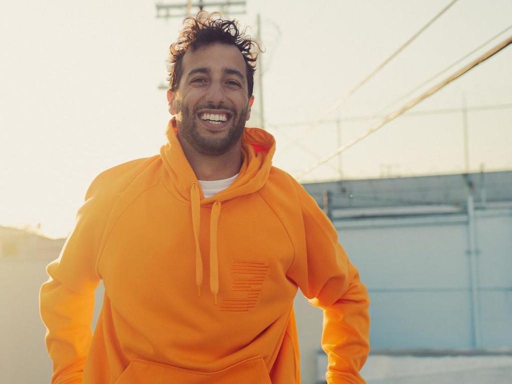 Daniel Ricciardo looks good in orange.