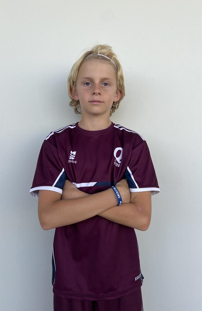 QRSS U12 Netball boys. Pictured: Zac Stafford