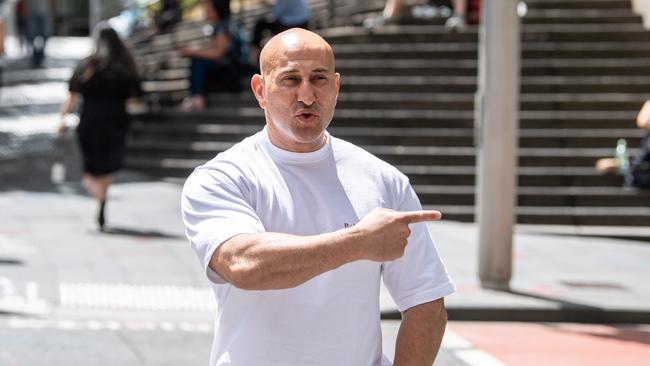 Tarek Zahed leaving Sydney’s Downing Centre court in 2021. Picture: NCA NewsWire / James Gourley